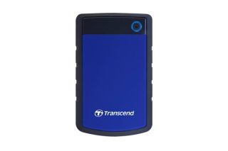 Transcend 1TB, 2.5" Преносим HDD, StoreJet H3, Син, Anti-shock