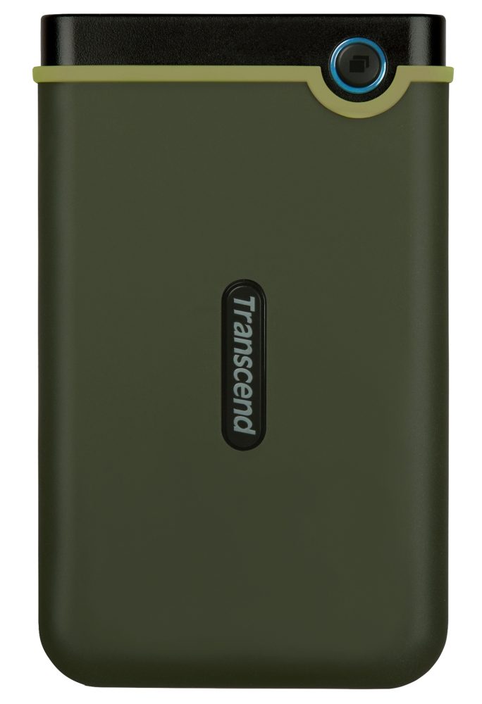 Transcend 1TB, 2.5" Portable HDD, StoreJet M3, Military Green, Slim
