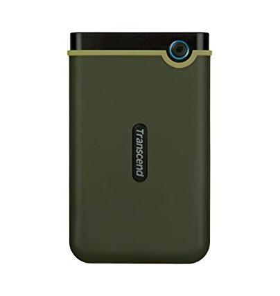 Transcend 2TB, 2.5" Преносим HDD, StoreJet M3, Military Green, Slim