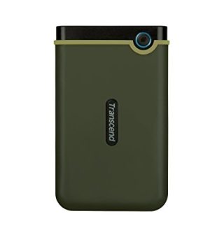 Transcend 2TB, 2.5" Преносим HDD, StoreJet M3, Military Green, Slim