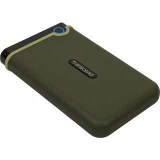 Transcend 2TB, 2.5" Преносим HDD, StoreJet M3, Military Green, Slim