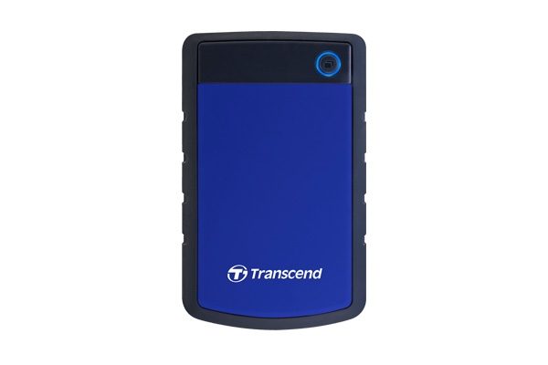 Transcend 2TB, 2.5" преносим HDD, StoreJet H3, Син, антишок