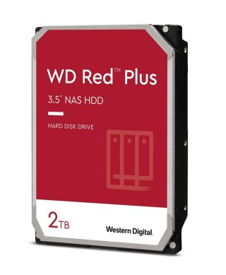 Western Digital Red 2TB Plus (3.5", 128MB, 5400 RPM, SATA 6Gb/s)
