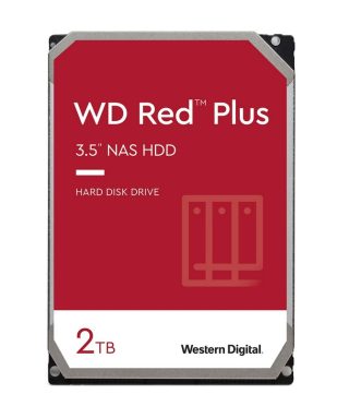 Western Digital Red 2TB Plus (3.5", 128MB, 5400 RPM, SATA 6Gb/s)