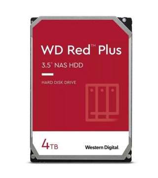 Western Digital Red 4TB Plus (3.5", 512MB, 5400 RPM, SATA 6Gb/s)