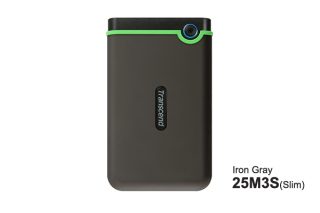 Transcend 4TB, 2.5" преносим HDD, StoreJet M3, желязо сив