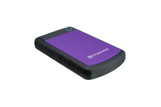 Transcend 4TB, 2.5" преносим HDD, StoreJet H3, лилав, антишок