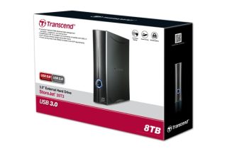 Transcend 8TB StoreJet 3.5" T3, Преносим HDD, USB 3.1