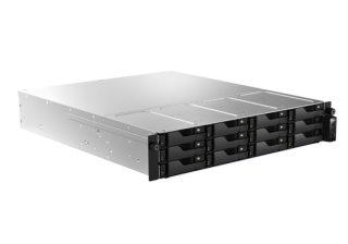 Asustor AS7212RDX 2U 12-bay NAS, AMD Ryzen 7 Pro 7745 Octa-Core 3.8GHz (до 5.3GHz), 16GB ECC DDR5-4800 UDIMM (макс. 192GB), 12x SATA3 6Gb/s; 3.5"/2.5" HDD/SSD, 1x M.2 NVMe слот (PCIe Gen5 x4), 2x GLAN 2x 10GLAN (10G/1G), резервирано 550W, Rail Kit, черен