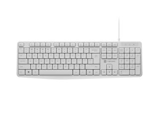 Natec Keyboard Nautilus US Layout White