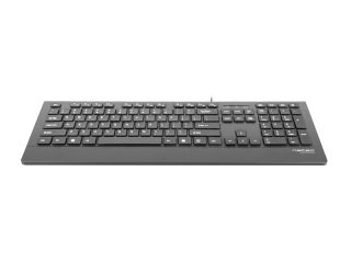 Natec Keyboard Barracuda SLIM US Layout Black