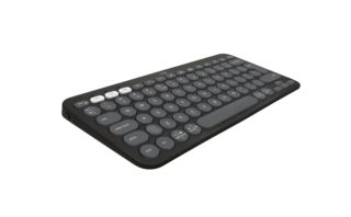 Logitech Pebble Keys 2 K380s - TONAL GRAPHITE - US INT'L - BT - N/A - INTNL-973 - UNIVERSAL