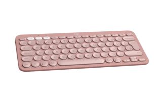 Logitech Pebble Keys 2 K380s - TONAL ROSE - US INT'L - BT - N/A - INTNL-973 - UNIVERSAL