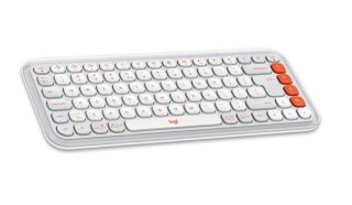 Logitech Pop Icon Keys - White - US INT'L - BT - N/A - INTNL-973