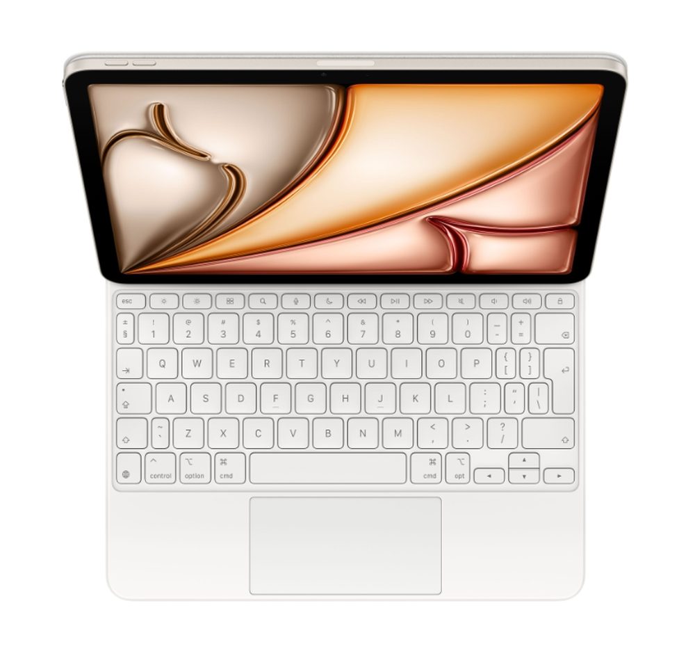 Apple Magic Keyboard за iPad Air 11-инча (M3) - International English - Бял