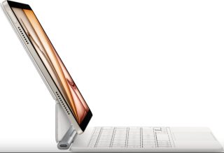 Apple Magic Keyboard за iPad Air 13-инча (M3) - български - бял