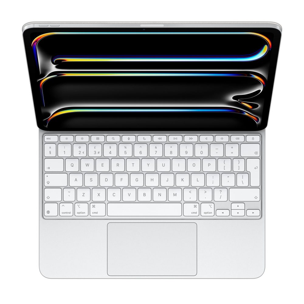 Apple Magic Keyboard за iPad Pro 13 инча (M4) - International English - Бял