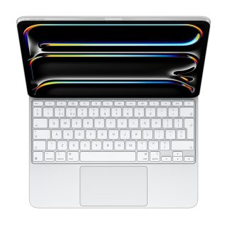 Apple Magic Keyboard за iPad Pro 13 инча (M4) - International English - Бял