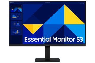 Монитор Samsung LS24D300GA, 24" IPS LED, 1920x1080, 5ms, 100 Hz, 250cd/m2, HDMI, черен