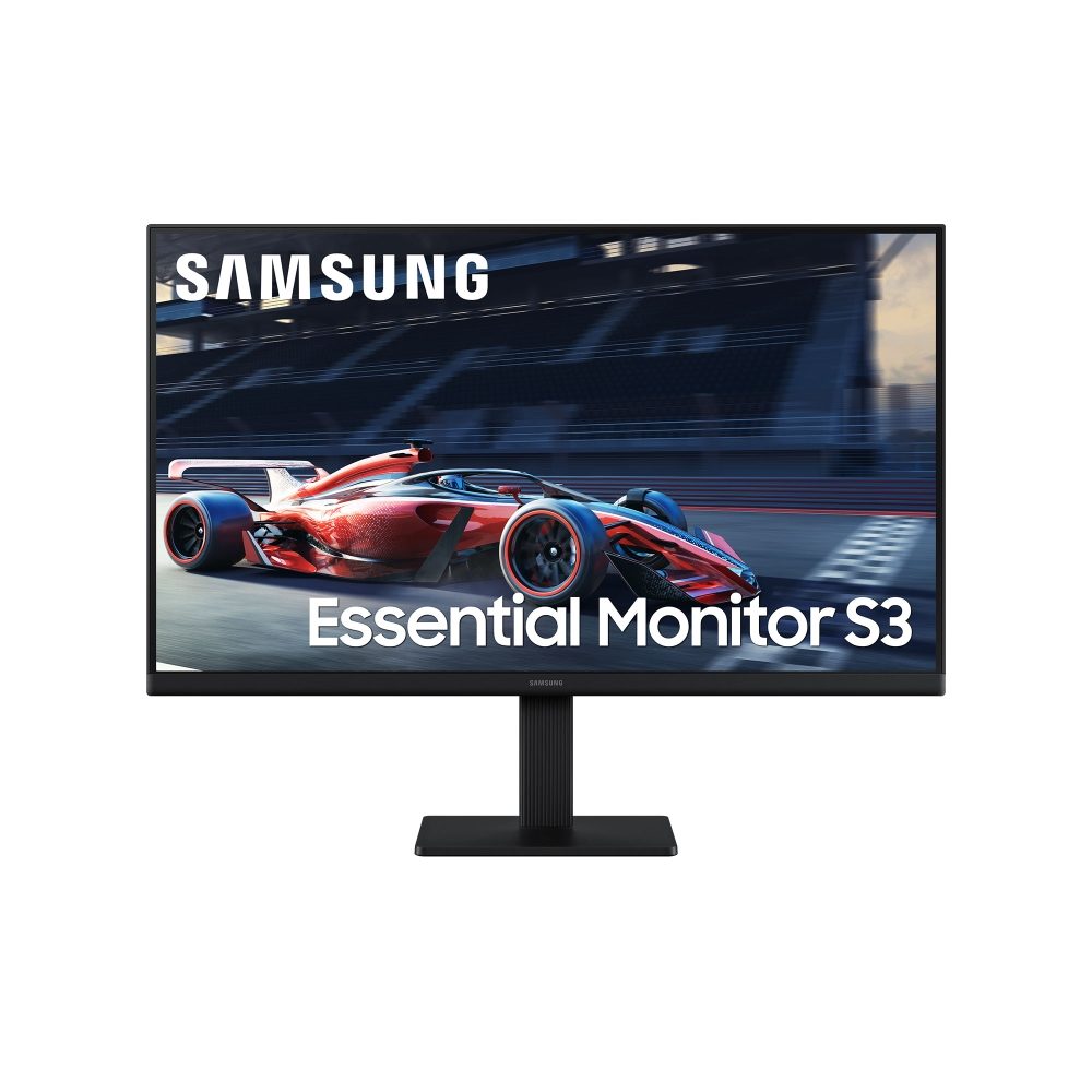 Монитор Samsung LS24D300GA, 24" IPS LED, 1920x1080, 5ms, 100 Hz, 250cd/m2, HDMI, черен