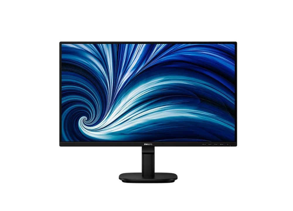 Монитор Philips 24B2N2200, 23.8" IPS WLED, 1920x1080@120Hz, 4ms GtG, 300cd/m², 1500:1, 50M:1 DCR, Adaptive Sync, FlickerFree, SoftBlue, 2Wx2, Tilt, D-SUB, HDMI, DP