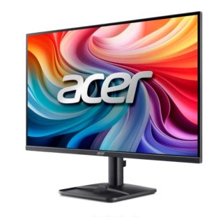 Монитор Acer EK271P0bi, 27" FHD (1920x1080), VA, 144Hz, 100M:1, 250 nits, 4ms (GTG)/1ms(VRB), 99% sRGB, HDMI 1.4, VGA, FreeSync, BlueLightShield, ZeroFrame, Tilt, VESA, Енергиен клас D, Черен, 2Y