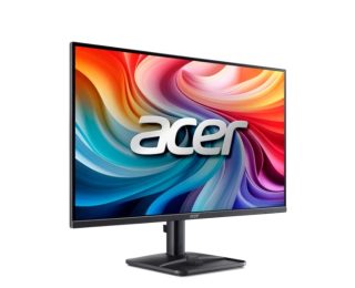 Монитор Acer EK271P0bi, 27" FHD (1920x1080), VA, 144Hz, 100M:1, 250 nits, 4ms (GTG)/1ms(VRB), 99% sRGB, HDMI 1.4, VGA, FreeSync, BlueLightShield, ZeroFrame, Tilt, VESA, Енергиен клас D, Черен, 2Y