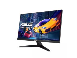 Asus VY249HGR Eye Care Gaming Monitor, 23.8" FHD (1920 x 1080), IPS, 120Hz(OC), SmoothMotion, 1ms (MPRT), Adaptive Sync, Eye Care Plus технология, Blue Light Filter, Flicker Free, антибактериално покритие, черен