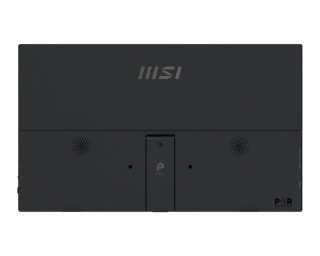 MSI PRO MP165 E6 Преносим монитор, 15.6", 4ms, 60Hz IPS, 1920x1080, EyesErgo, Anti-flicker, Less Blue Light, 250nits AG, 16.7M, 1000:1, 2xType-C(15W), HDMI(2.0b), 2x1W, Tilt, VESA 75, Черен, 0.78kg