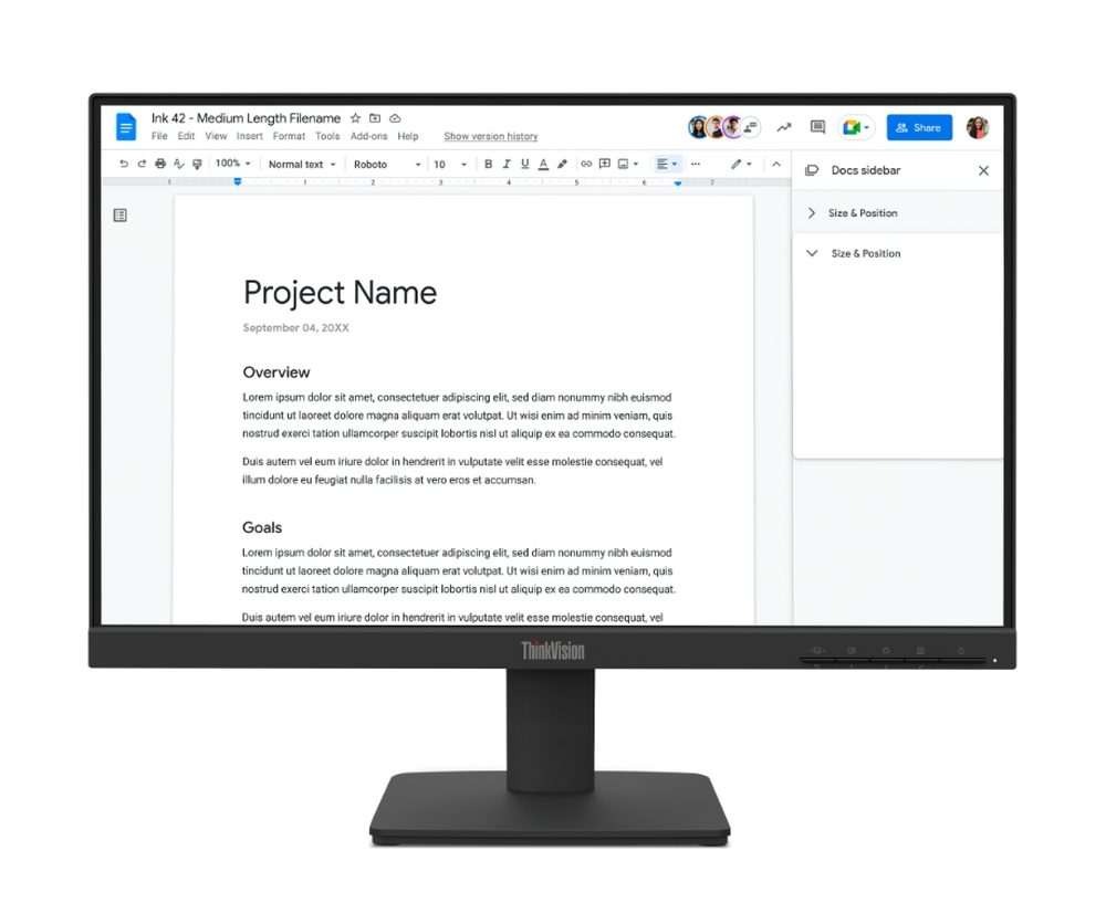 Lenovo ThinkVision S22-4e 21.5" IPS монитор