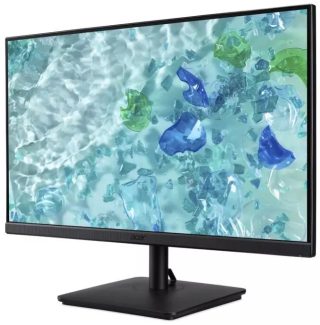 Монитор Acer Vero V247YGbmipx, 23.8" FHD (1920x1080), IPS, 120Hz, 100M:1, 250nits, 4ms (GTG)/1ms(VRB), HDMI, DP, VGA, Audio In/Out, Adaptive Sync, ZeroFrame, VisionCare 2.0, Speakers, Energy Class C, Black, 3Y
