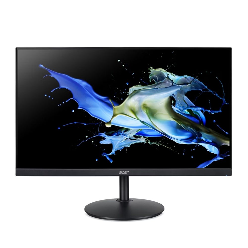 Монитор Acer Vero CB242YGbipr, 23.8" FHD (1920x1080), IPS, 120Hz, 100M:1, 250nits, 1ms (VRB), Adaptive Sync, VGA, HDMI, DP, Audio In/Out, ZeroFrame, Ergostand, EnergyStar, EPEAT Gold, Energy Class B, Black, 3Y
