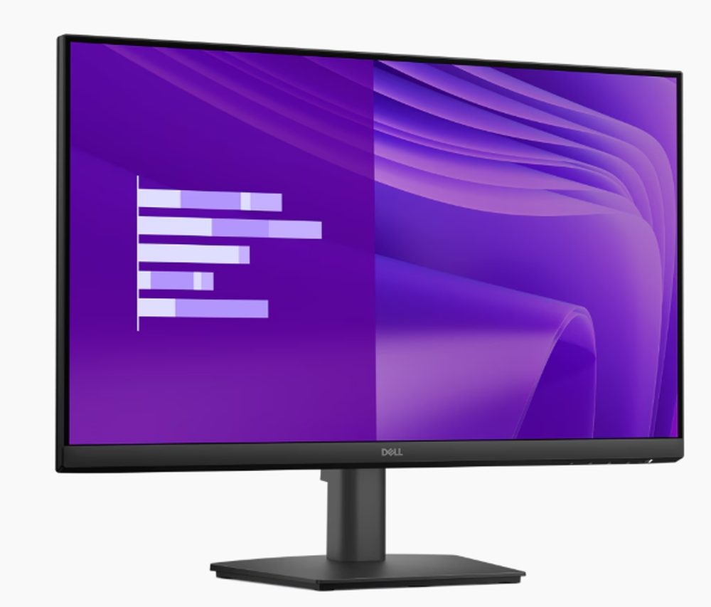 Dell E2425HM 23.8" Edge LED Anti-Glare IPS монитор, Full HD, 100 Hz, VGA, HDMI, DisplayPort, наклон, черен