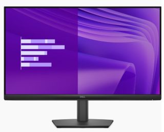 Dell E2425HM 23.8" Edge LED Anti-Glare IPS монитор, Full HD, 100 Hz, VGA, HDMI, DisplayPort, наклон, черен