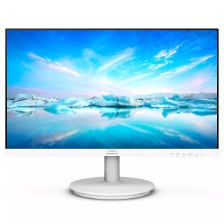 Philips 271V8AW 27" IPS WLED монитор, 1920x1080@75Hz, 4ms GtG, 250cd/m², 1000:1, Mega Infinity DCR, Adaptive Sync, FlickerFree, Low Blue Mode, 2Wx2, Tilt, D-SUB, HDMI, Бял