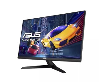 ASUS VY279HGR Eye Care Gaming Monitor, 27" FHD (1920 x 1080), IPS, 120Hz(OC), SmoothMotion, 1ms (MPRT), Adaptive Sync, Eye Care Plus технология, Blue Light Filter, Flicker Free, антибактериално покритие, черен