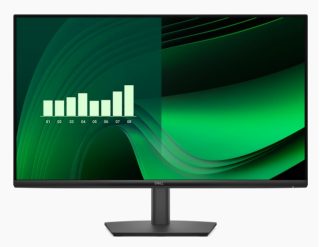 Монитор Dell E2725HM, 27" Edge LED Anti-Glare, IPS Panel, 5ms GTG, 100 Hz, 1000:1, 300 cd/m2, Full HD 1920x1080, VGA, HDMI, Display Port, Tilt, Black