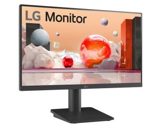 Монитор LG 24MS550-B, 23.8" IPS, AG, 5ms, 100Hz, 1000:1, 250cd/m2, Full HD 1920x1080, NTSC 72%, Reader Mode, 2xHDMI, Speaker 2W x 2, Tilt, Height, Reader Mode, Headphone Out, Black