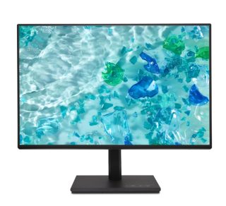 Монитор Acer Vero B247YGbmiprx, 23.8" FHD (1920x1080), IPS, 120Hz, 100M:1, 250nits, 4ms (GTG), 99% sRGB, HDMI, VGA, DP, Audio In/Out, Flicker-Less, BlueLightShield, ZeroFrame, Speakers 2x2W, ERGOstand, TUV, Energy Class C, VESA, Black, 3Y
