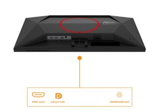 AOC 24G4ZRE 23.8" Fast IPS WLED гейминг монитор, 1920x1080@260Hz (OC, Native 240Hz), 1ms GtG, 0.3ms MPRT, 300cd/m², 1000:1, Adaptive Sync, FlickerFree, Anti Blue Light, Tilt, 2xHDMI, DP