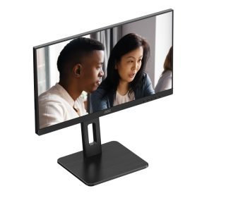 Монитор AOC 22E2UMF, 21.5" VA WLED, 1920x1080@75Hz, 4ms GtG, 250cd/m2, 3000:1, 20M:1 DCR, Adaptive Sync, FlickerFree, Low Blue Light, 2Wx2, Tilt, Height Adjust, Pivot, Swivel, D-SUB, HDMI, DP, USB hub