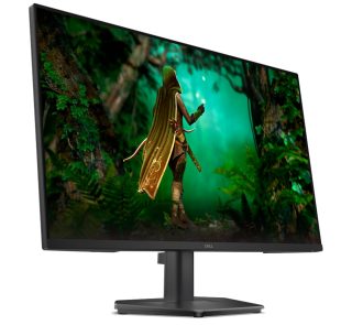 Dell SE2725HG, 27" LED плосък екран, IPS AG, FullHD 1920x1080, 99% sRGB, 5ms, 200Hz, 1000:1, 300 cd/m2, 2xHDMI, Tilt, Черен