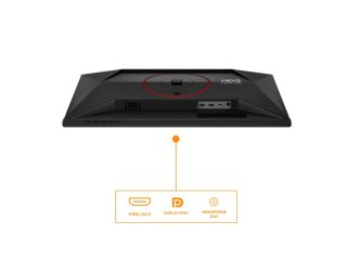 AOC 25G4ZR, 24.5" Fast IPS WLED, 1920x1080@260Hz (OC, Native 240Hz), 1ms GtG, 0.5ms MPRT, 300cd/m², 1000:1, 80M:1 DCR, Adaptive Sync, FlickerFree, Anti Blue Light, Tilt, Height Adjust, Pivot, Swivel, 2xHDMI, DP