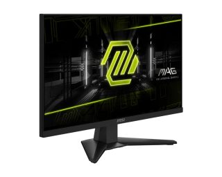 MSI MAG 244F Gaming Monitor, 23.8", 0.5ms, 200Hz Rapid IPS, 1920x1080, AMD FreeSync Premium, AI Vision, Console Mode, HDR Ready, 300nits AG, 1.07B, 1000:1, 100M:1, DP(1.2a), HDMI(2.0b), Headphone out, Tilt, VESA 100, Black, 2.9kg