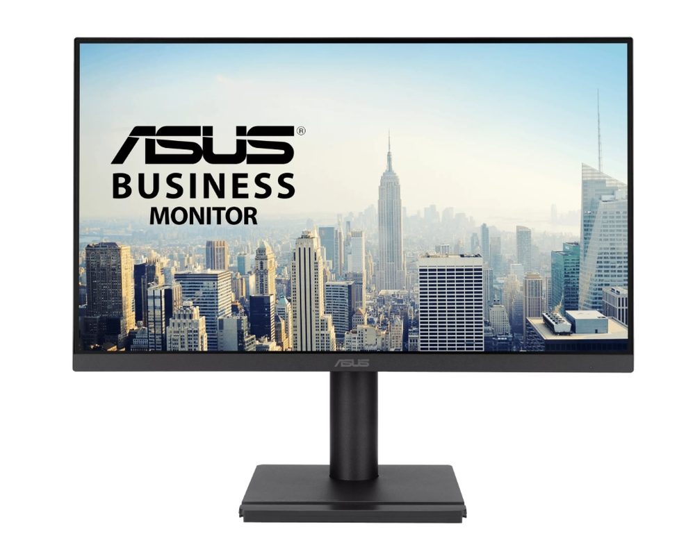 Монитор ASUS VA279QGSE Business Monitor 27", IPS, Full HD, Frameless, 120Hz, Adaptive-Sync, 1ms MPRT, HDMI, DisplayPort, VGA, Low Blue Light, Flicker Free, Ergonomic Design, Wall Mountable, Black