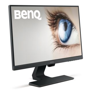 Монитор BenQ GW2480, 23.8" IPS, 5ms, 1920x1080 FHD, Eye-Care, Flicker-free, LBL, Brightness Intelligence, 1000:1, 20M:1 DCR, 8 bit, 250cd/m2, VGA, HDMI, DP, говорители, жак за слушалки, Line In, наклон, VESA, ES7.0, ултра тънка рамка, черен