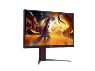 Монитор AOC 24G4HA, 23.8" IPS WLED, 1920x1080@200Hz, 1ms GtG, 0.5ms MPRT, 300cd/m2, 1000:1, 80M:1 DCR, Adaptive Sync, FlickerFree, Low Blue Light, 2Wx2, Tilt, Height Adjust, Pivot, Swivel, 2xHDMI, DP