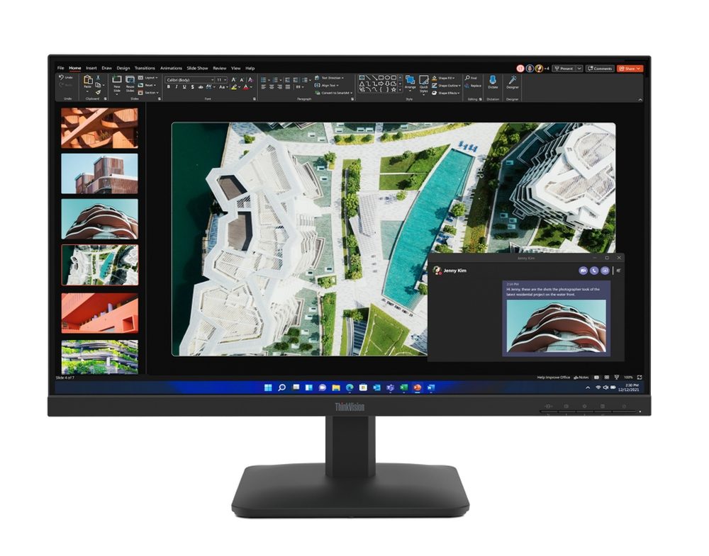 Lenovo ThinkVision S27-4e 27" IPS WLED монитор, 1920x1080, 16:9, 4ms, 100Hz, 300 cd/m², 1500:1, HDMI, VGA, Tilt Stand