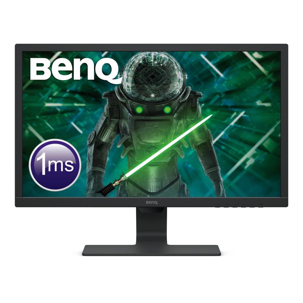 BenQ GL2480, 24" TN, 1ms, 1920x1080 FHD, 75Hz, Eye-care Stylish Monitor, ePaper Mode, 72% NTSC, Flicker-free, LBL, Brightness Intelligence (B.I.), 1000:1, DCR: 12M:1, 8bit, 250 cd/m, DVI, VGA, HDMI, Черен