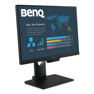 BenQ BL2381T 22.5" IPS монитор, 1920x1200 WUXGA, 16:10, Eye Care Business Monitor, 72% NTSC, Flicker-free, B.I., LBL, 1000:1, DCR 20M:1, 8 bit, 250cd/m2, VGA, HDMI, DP, DVI-D, USB x4, говорители, Pivot, Tilt, Swivel, Height Adj., черен